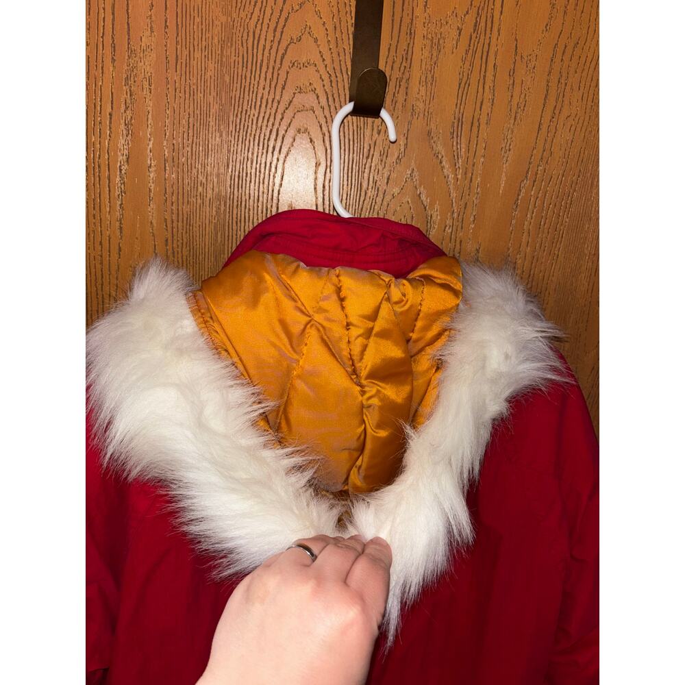 Vintage Alaskan Foxrun women’s faux fur 80% down 20% feather parka coat (small) - Picture 6 of 12
